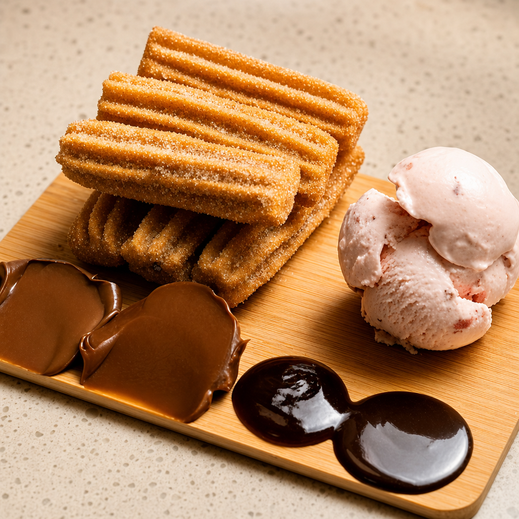 Churro Sundae