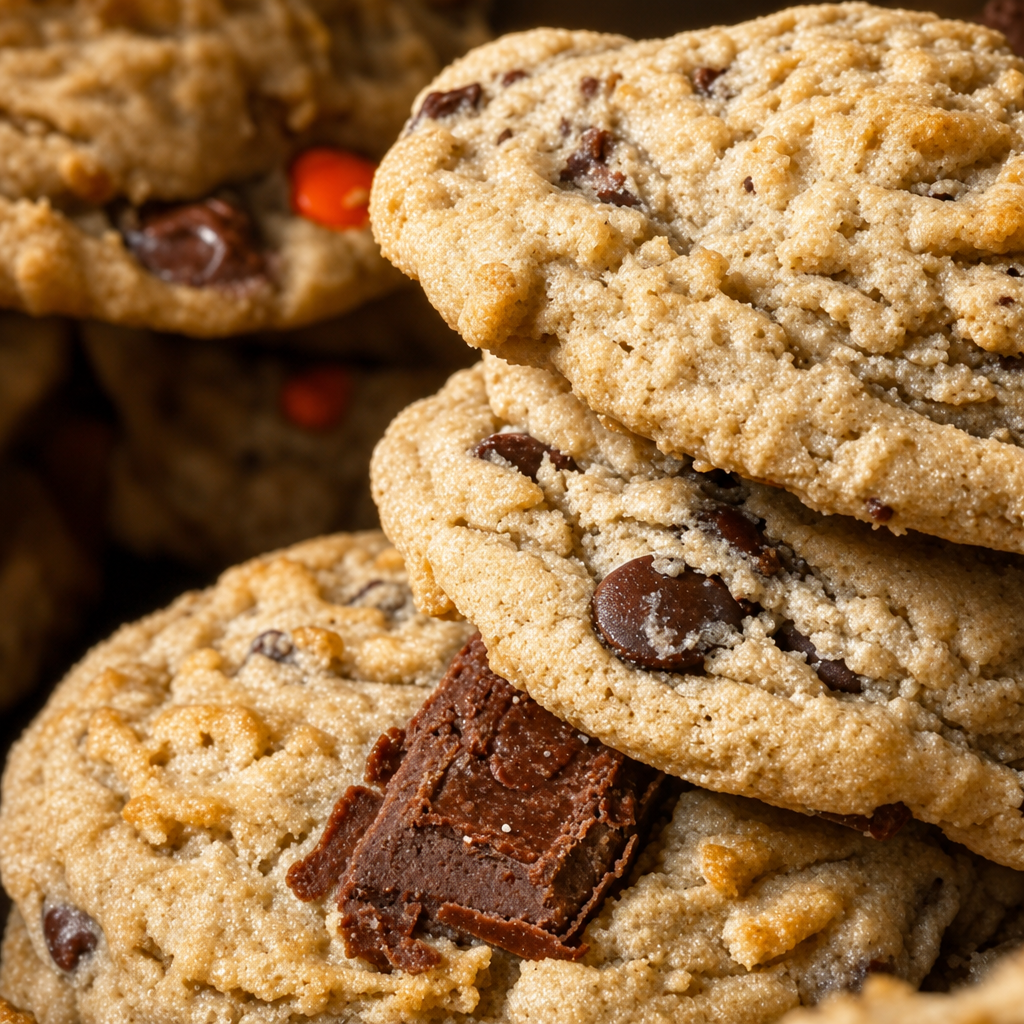Dark Chocolate Oat & Pecan.