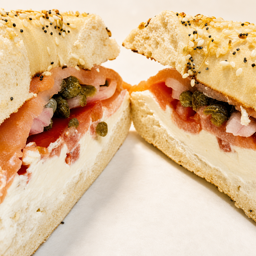 Lox & Cream Cheese Bagel