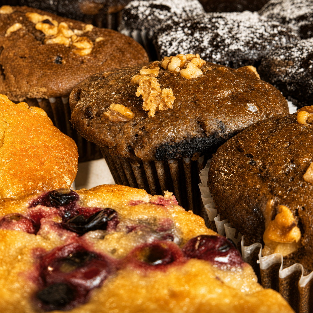 Gluten Free Chocolate Chip Muffin.