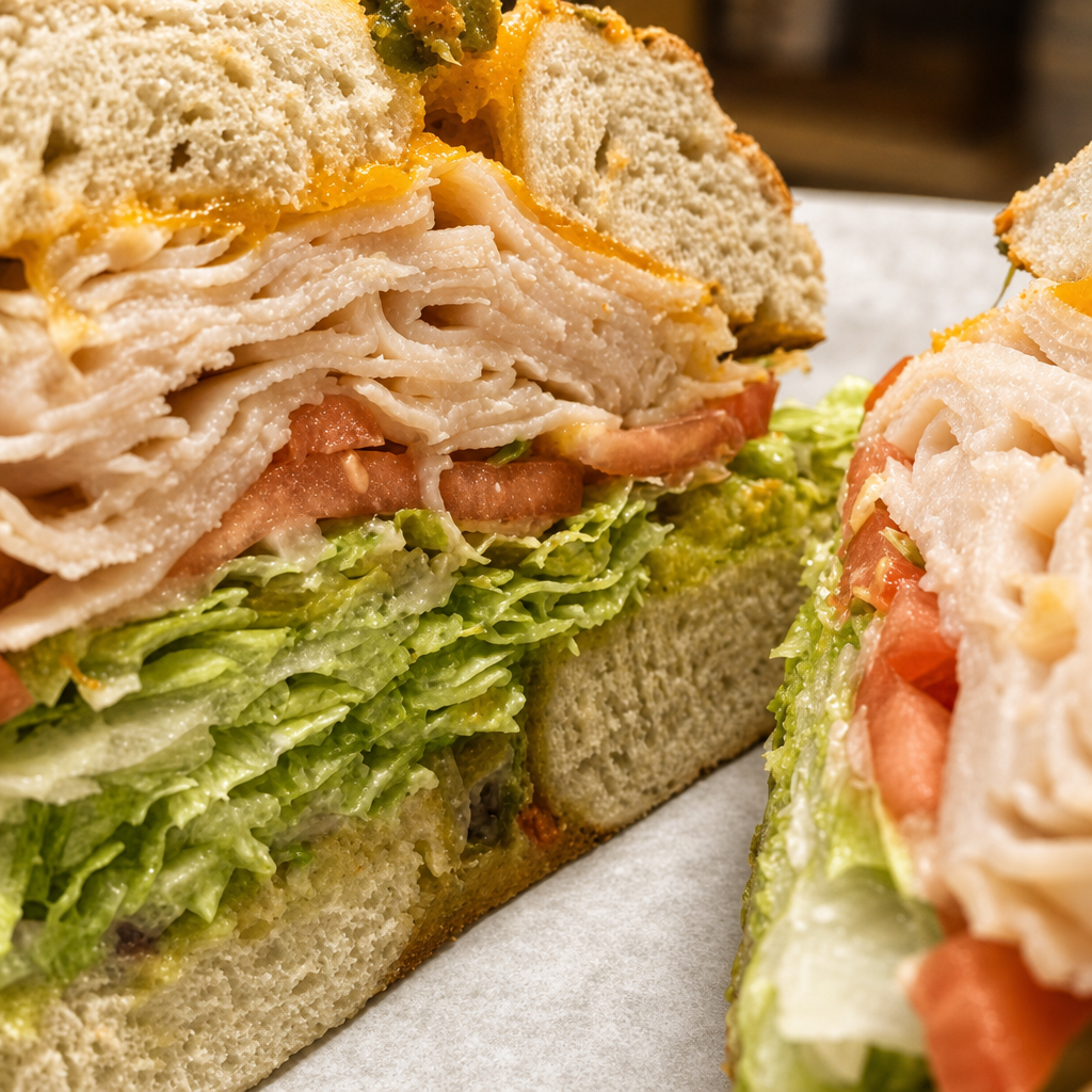 Turkey & Guacamole.