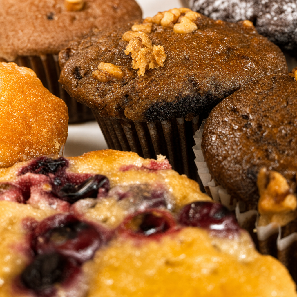 Lemon Poppy Seed Muffin.