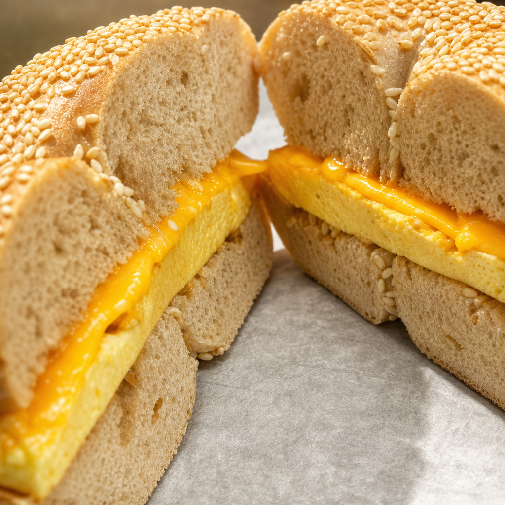 Egg & Cheese Bagel.