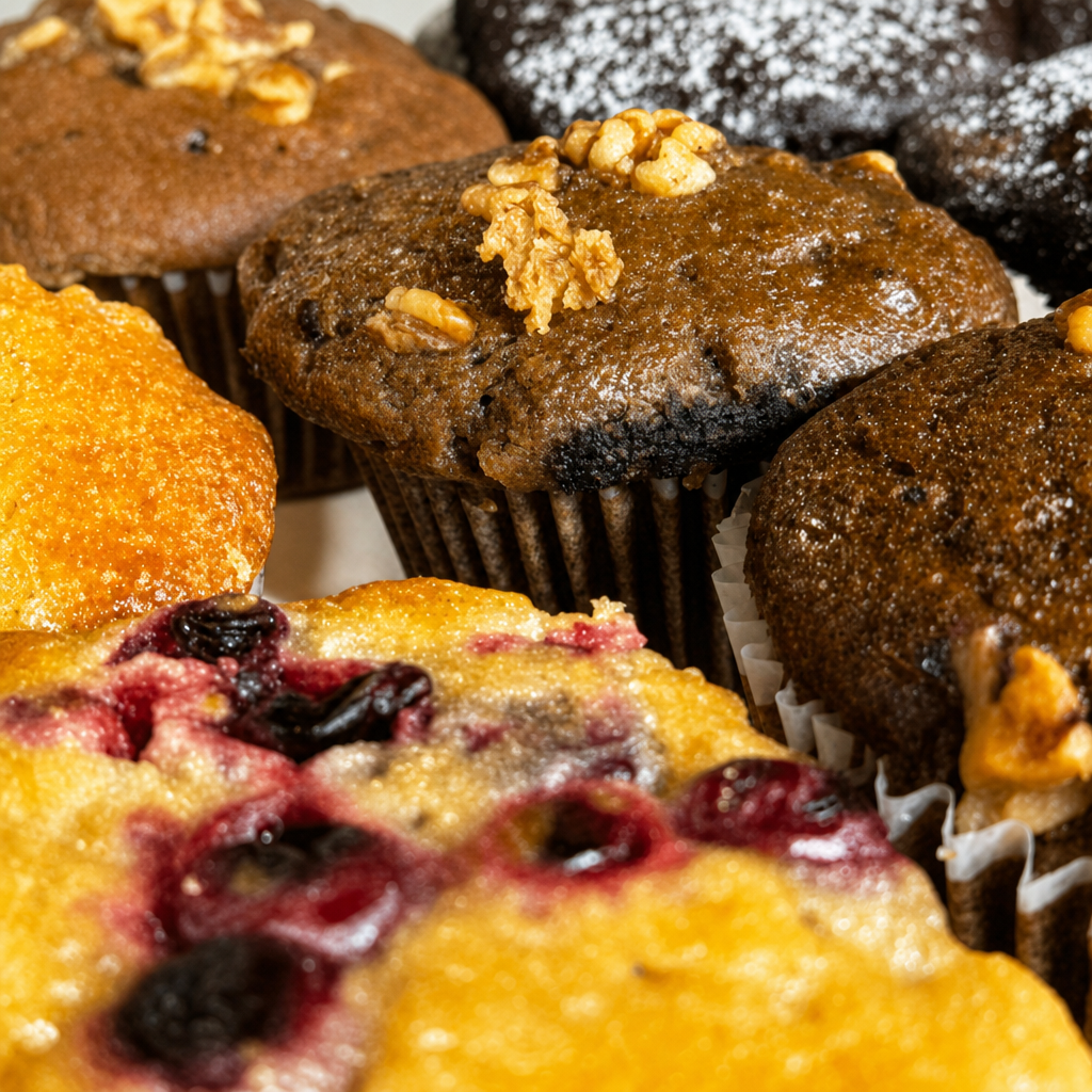 Cranberry Orange Muffin.