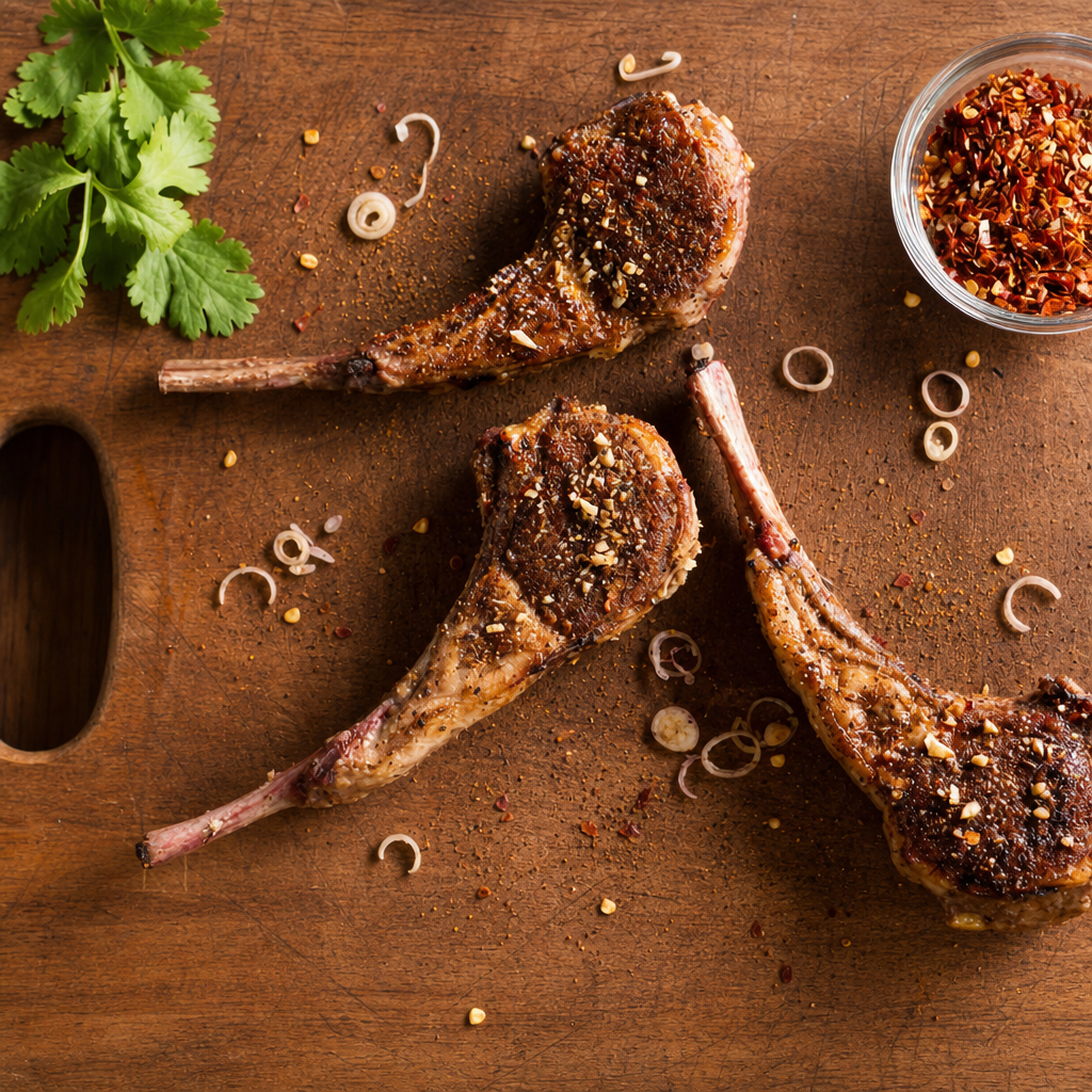 Rogan Josh Mutton Chop  (4 pcs).