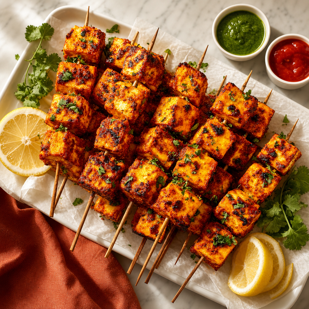Tikka Paneer (8 Pieces).