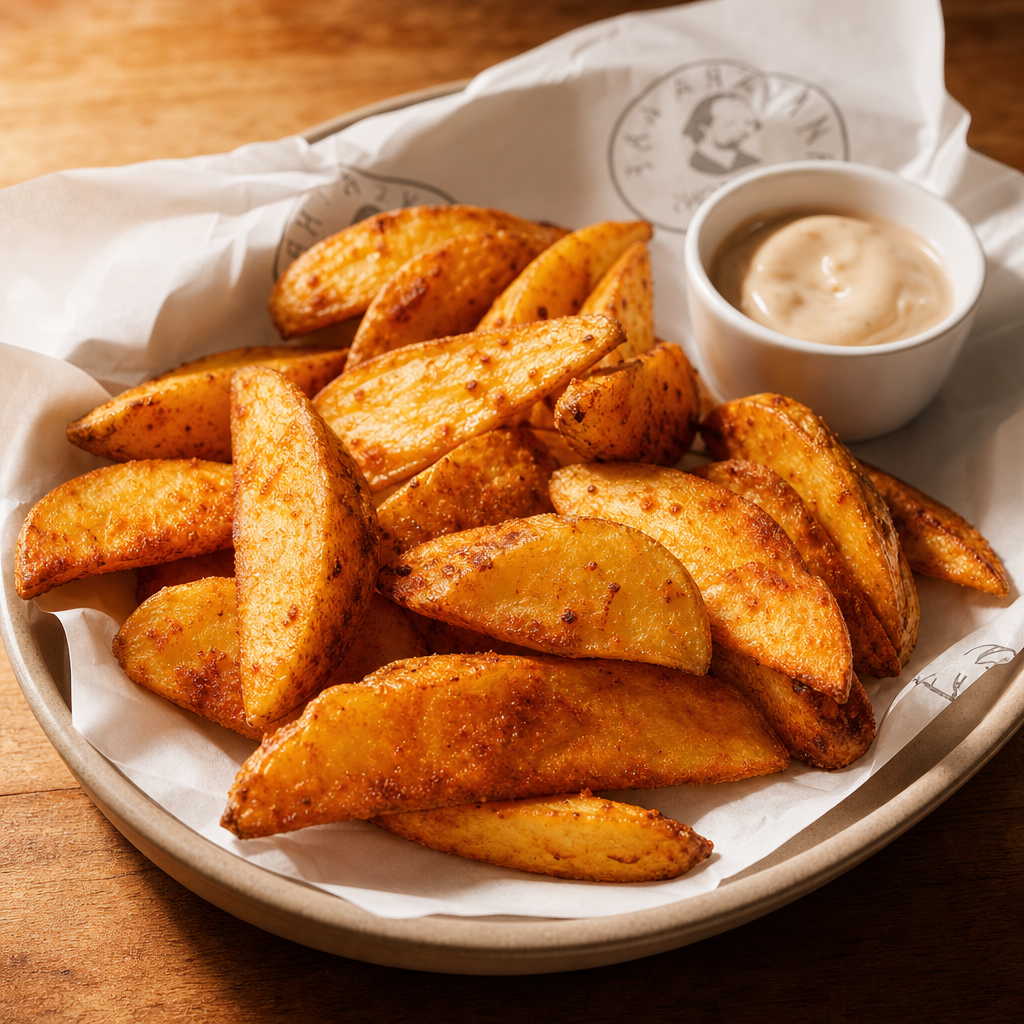 Potato Wedges.