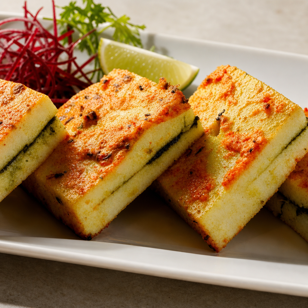 Sandwiched Paneer (4 Pieces).