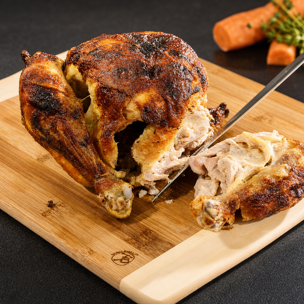 Rotisserie Cut & Serve for Dine-in (Spicy Indian/Mild Italian Herb).