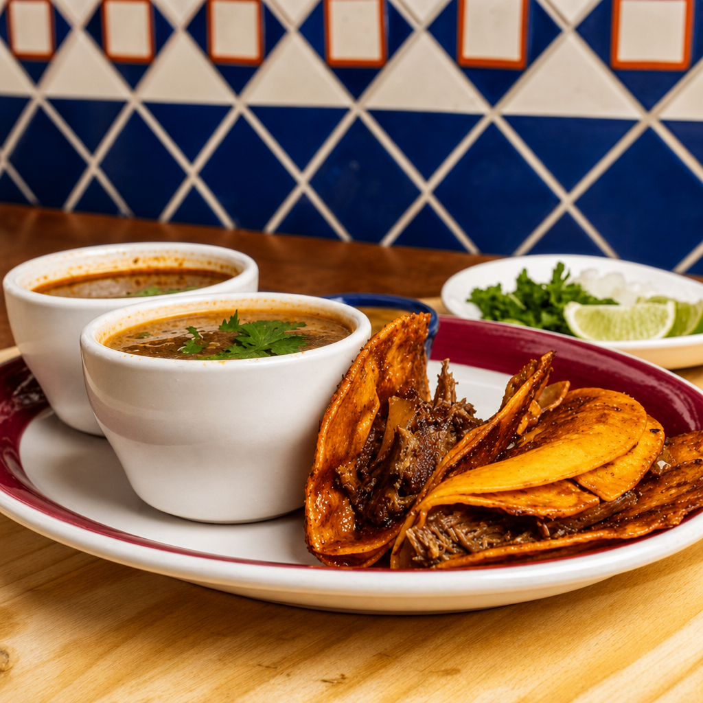 Brisket Taco Plate.