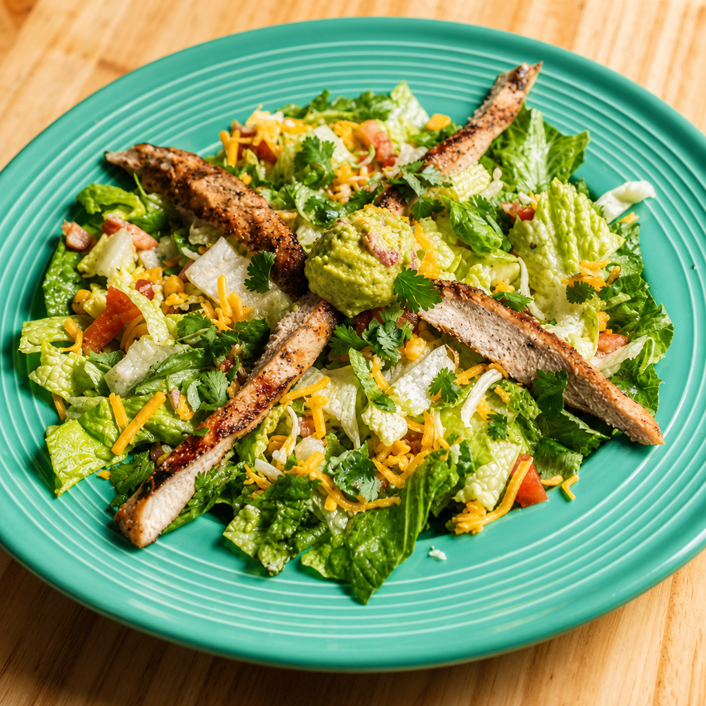Fajita Caesar Salad.