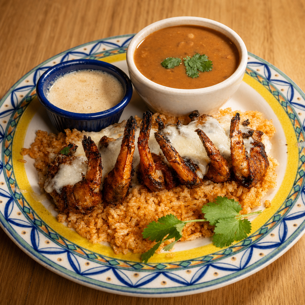 Acapulco Shrimp Plate.