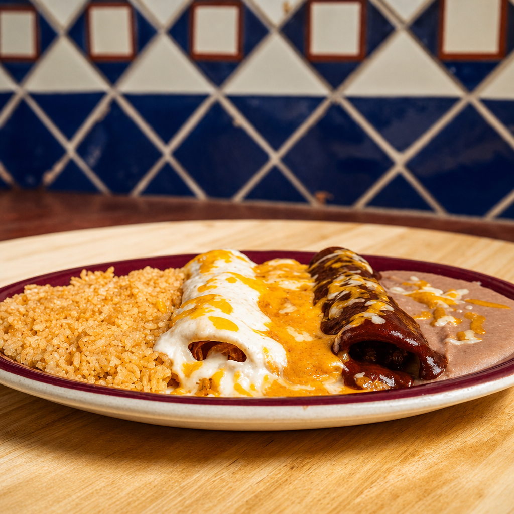 Enchilada Sampler.