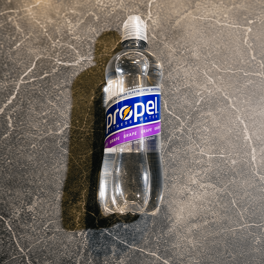 Propel Fitness Water Grape 20 Oz Zero Sugar.