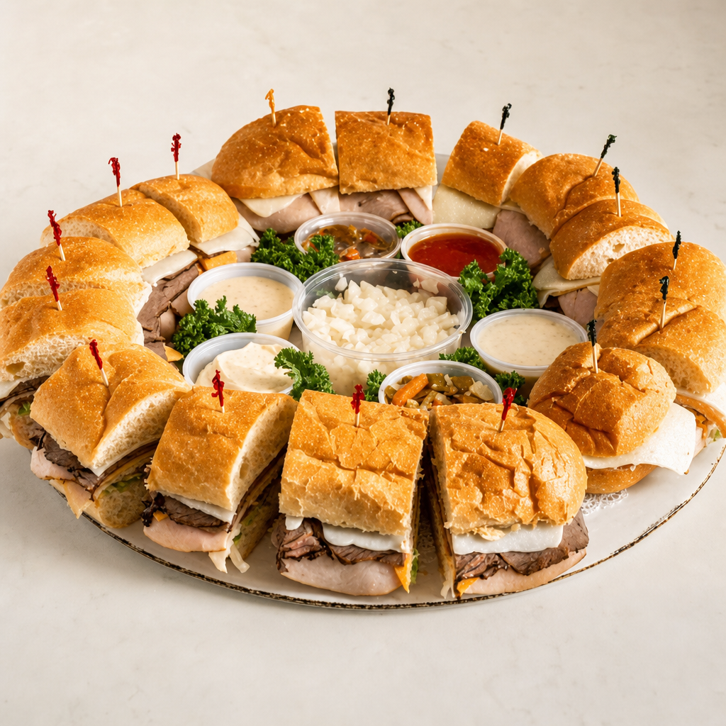 Lee’s Deli All Famous 16 Piece Submarine Tray Gobbler