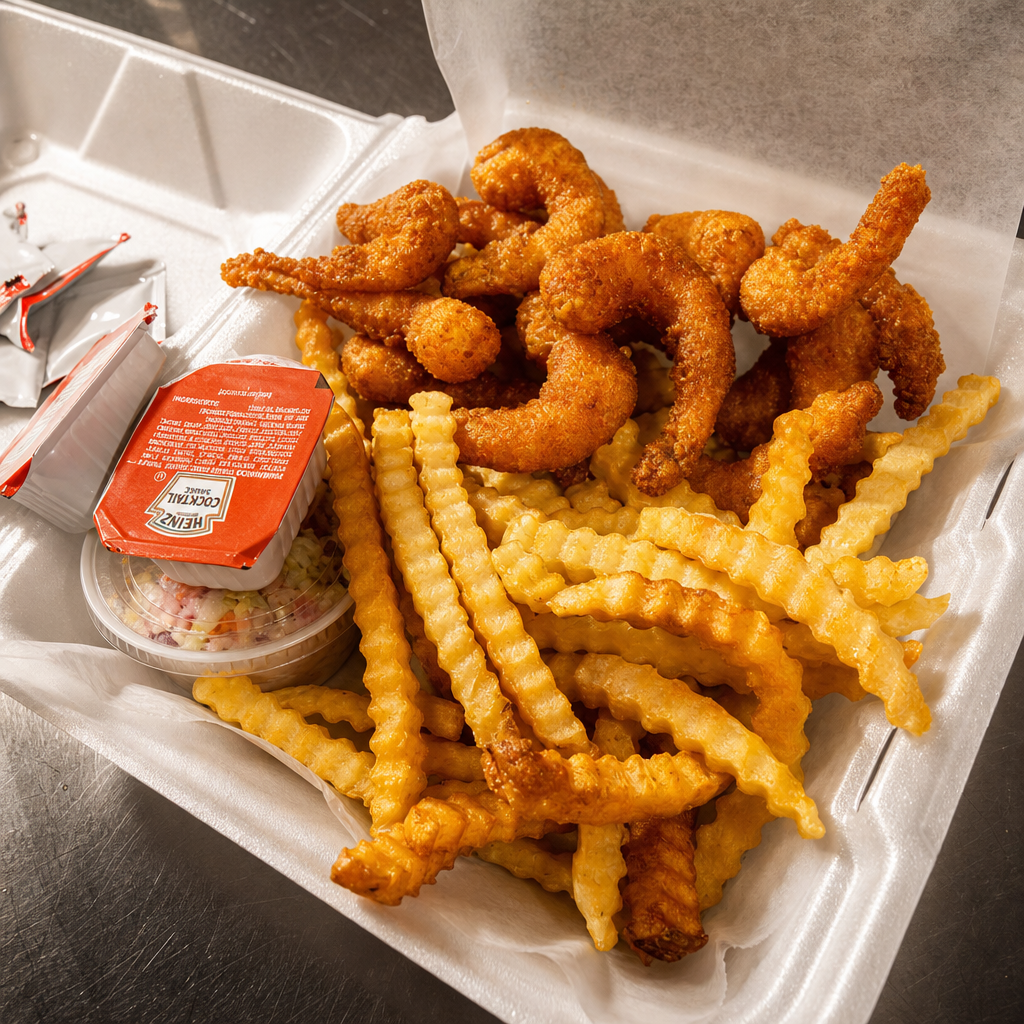 21 Piece Shrimp Basket.