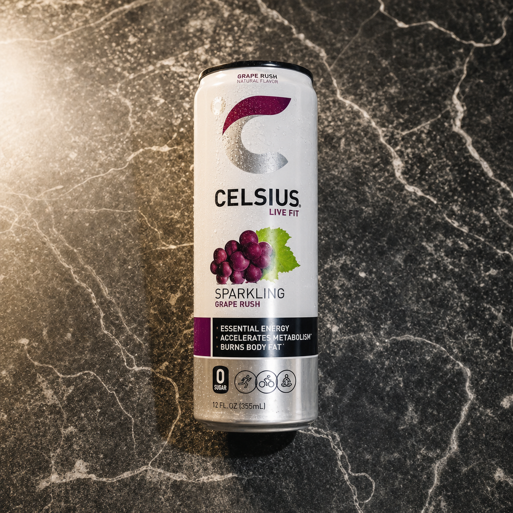 Celsius Grape Rush 12 Oz.
