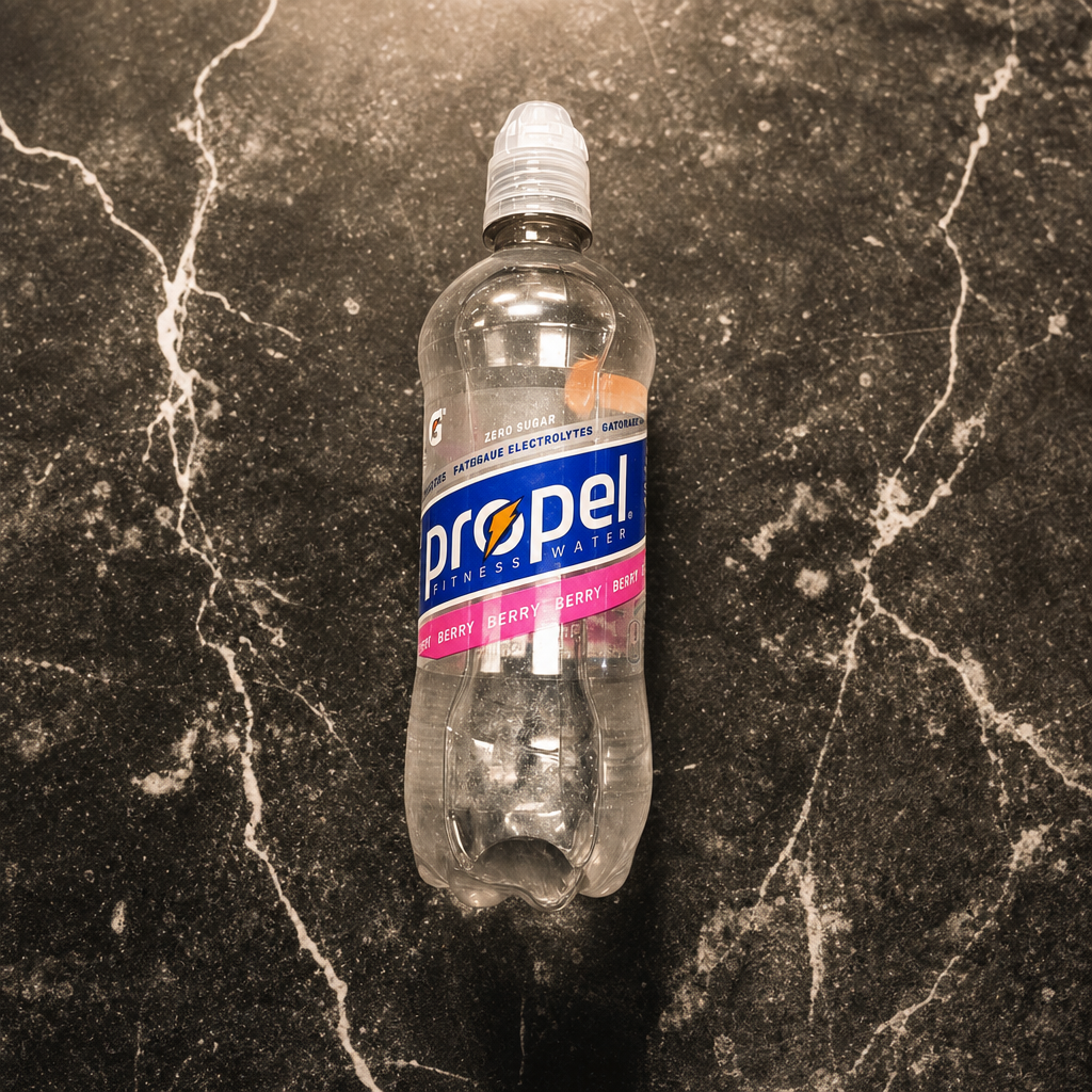 Propel Fitness Water Berry 20 Oz Zero Sugar.