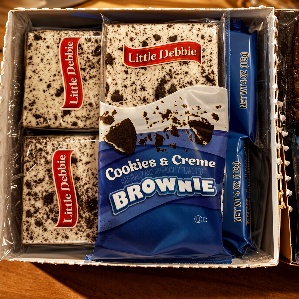 Cookies & Cream Brownie.