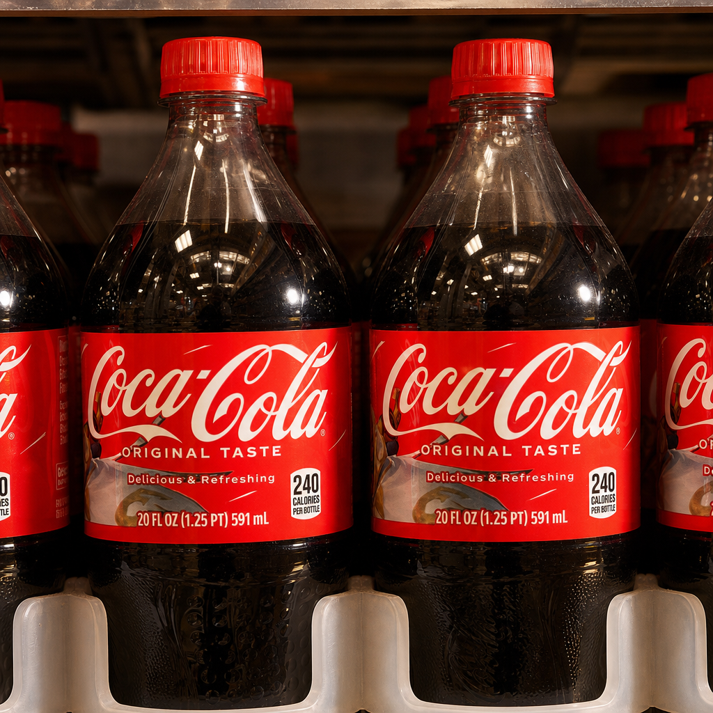 20 OZ Coke Bottle.