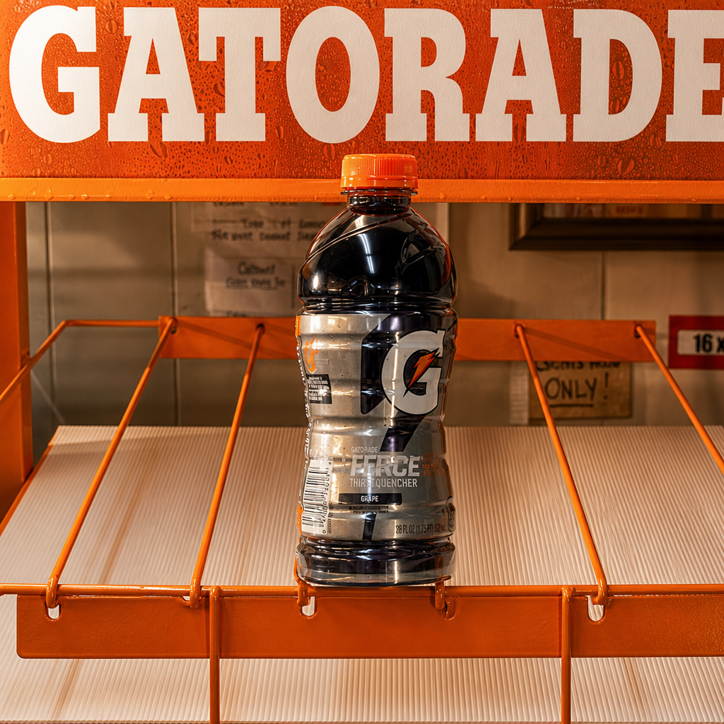 Gatorade Fierce Grape 28 Ounce.