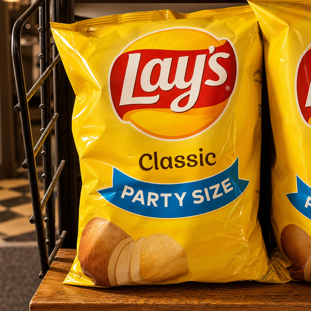 Party Size Lays Classic.