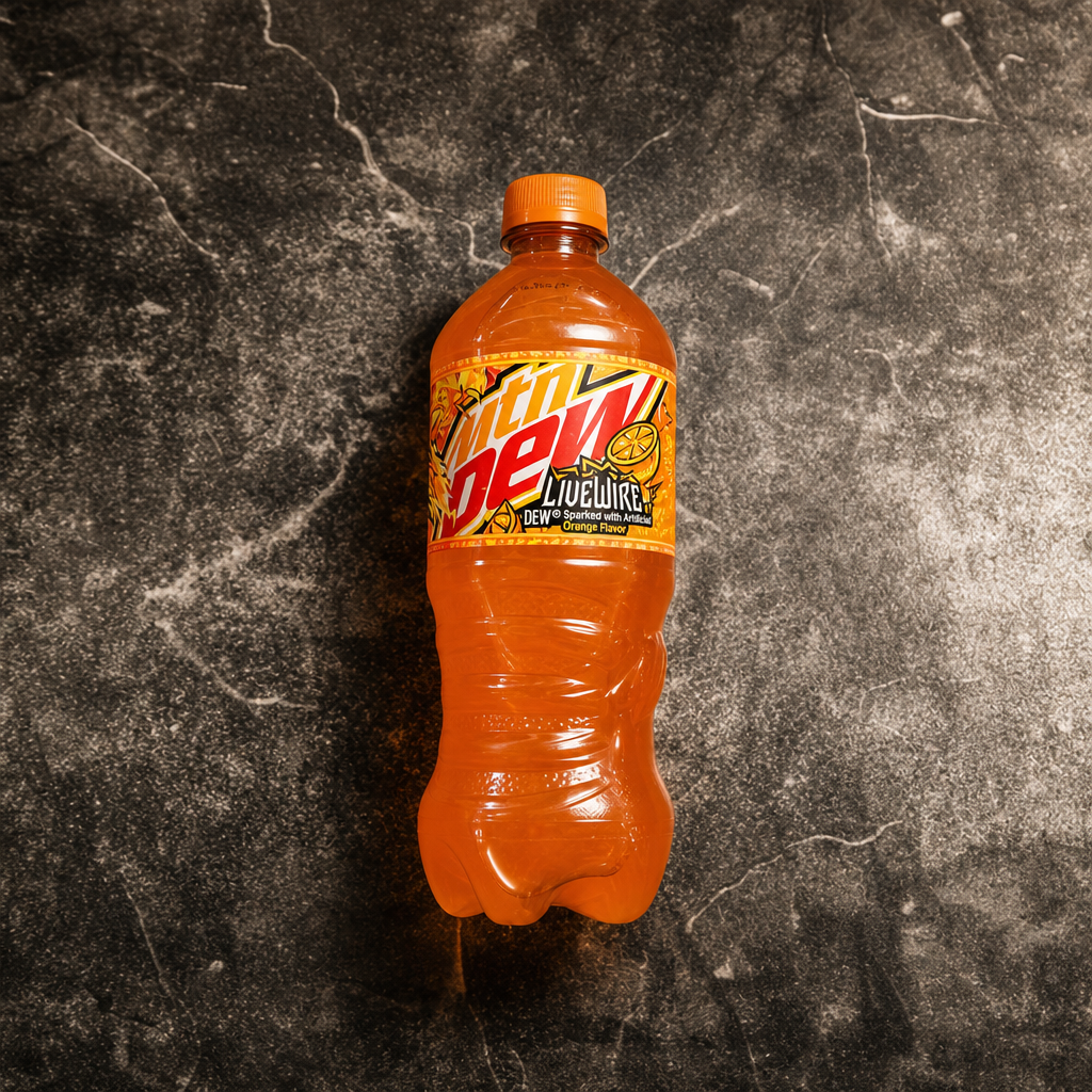 Mtn Dew Live Wire Orange 20 Oz.