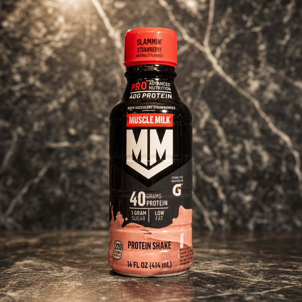 Muscle Milk 40 G Slamming Strawberry Protein Shake 14 Oz.