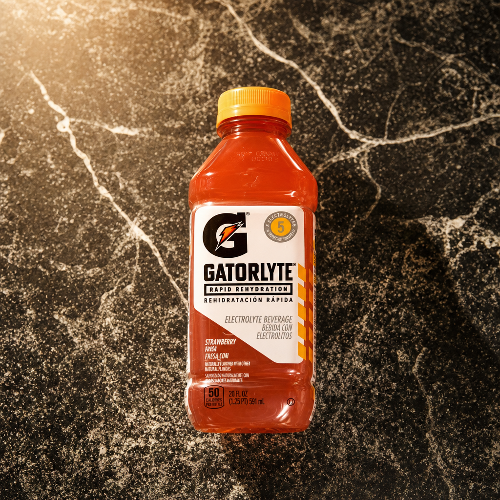 Gatorlyte Rapid Rehydration Strawberry Kiwi.