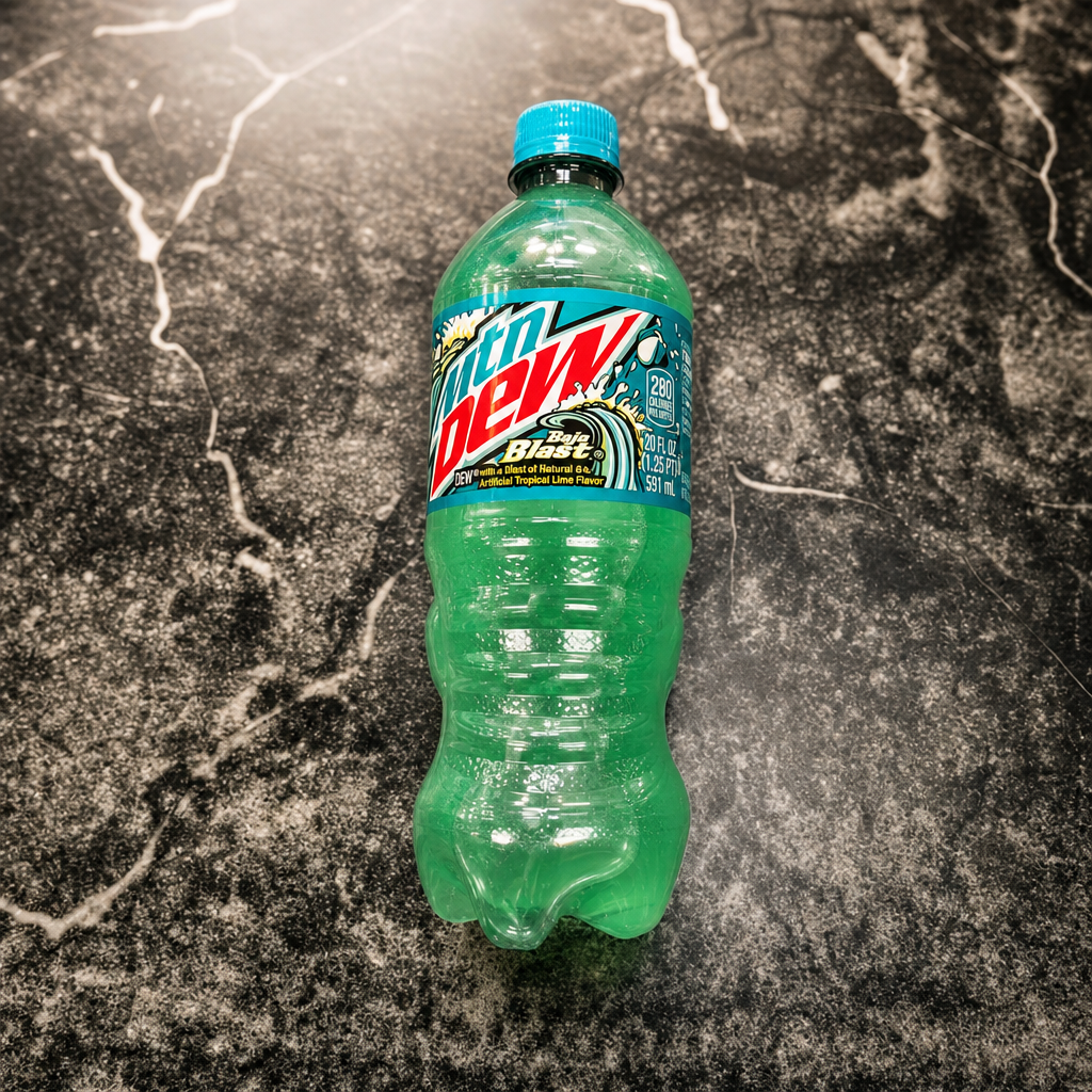 Mtn Dew Baja Blast 20 Oz.