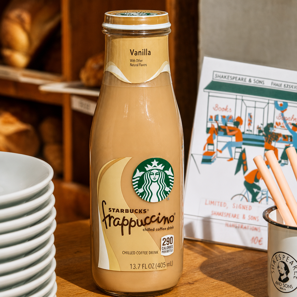 Starbucks Frappuccino 13.7 Oz Vanilla.