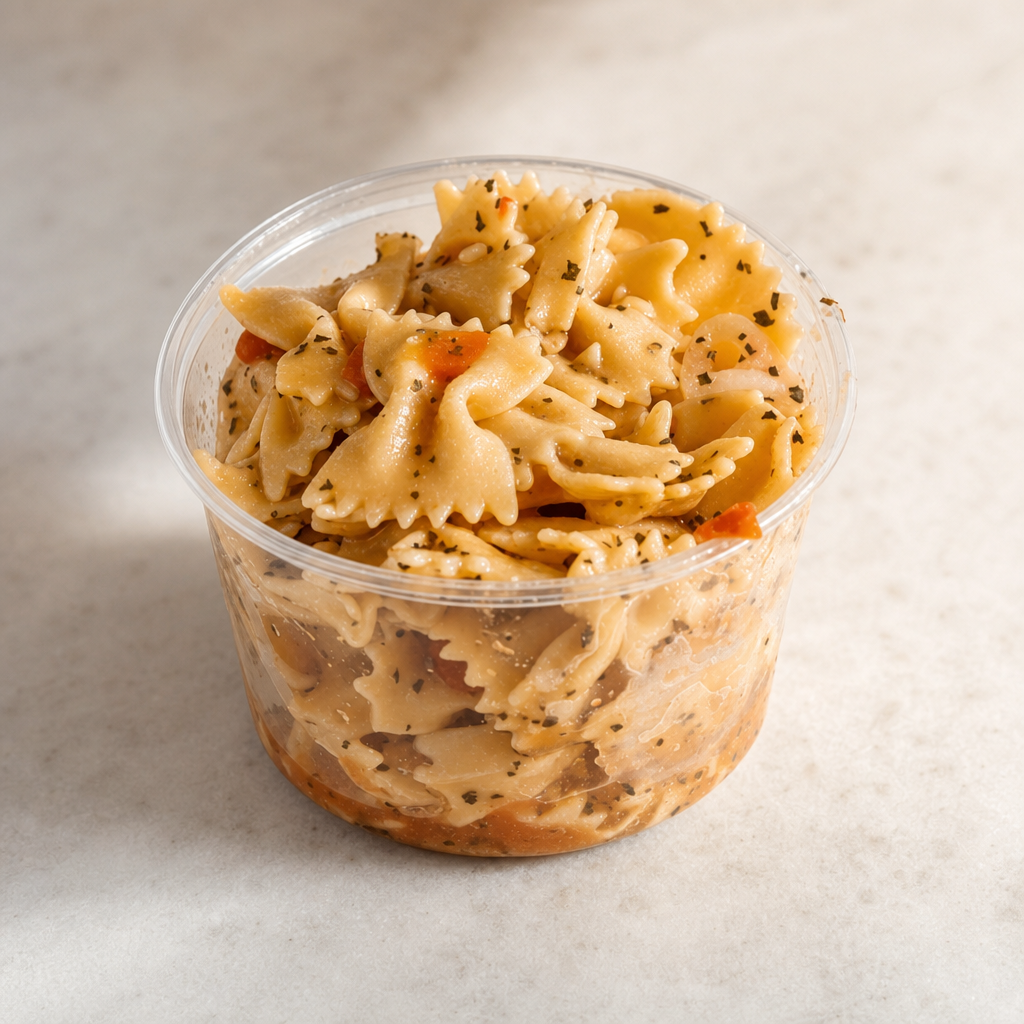 Bowtie Garden Pasta Salad.