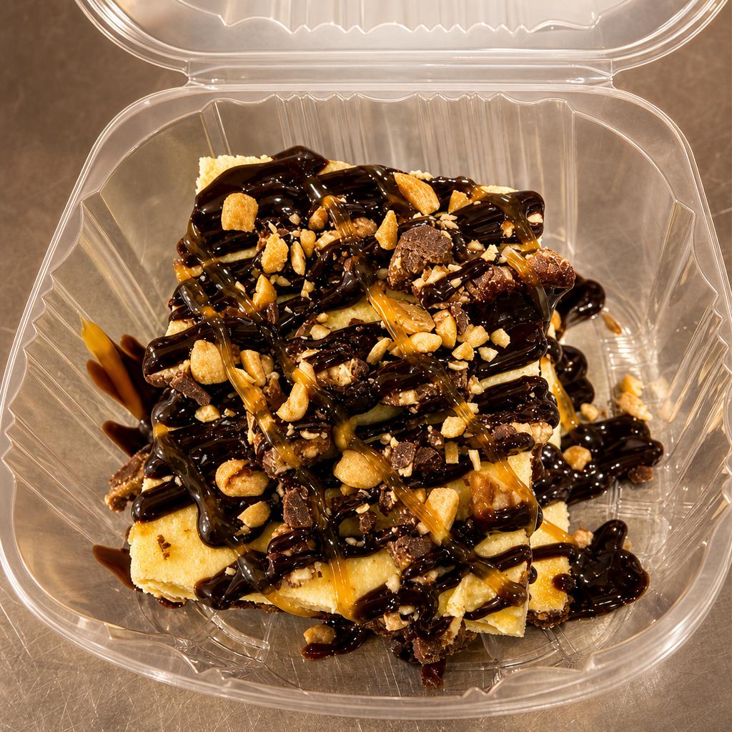 Snickers Cheesecake.