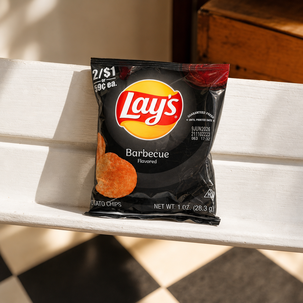 Lays Barbecue.