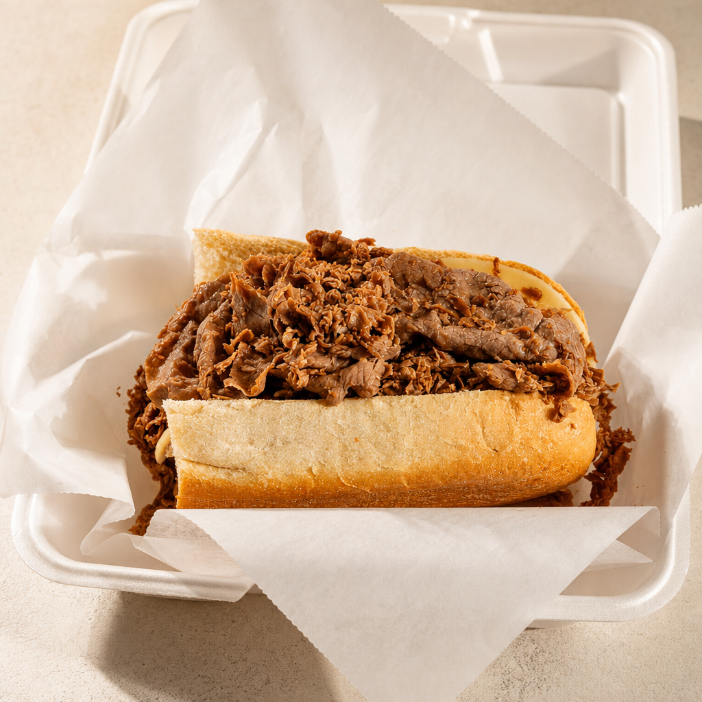 Hot Italian Beef.