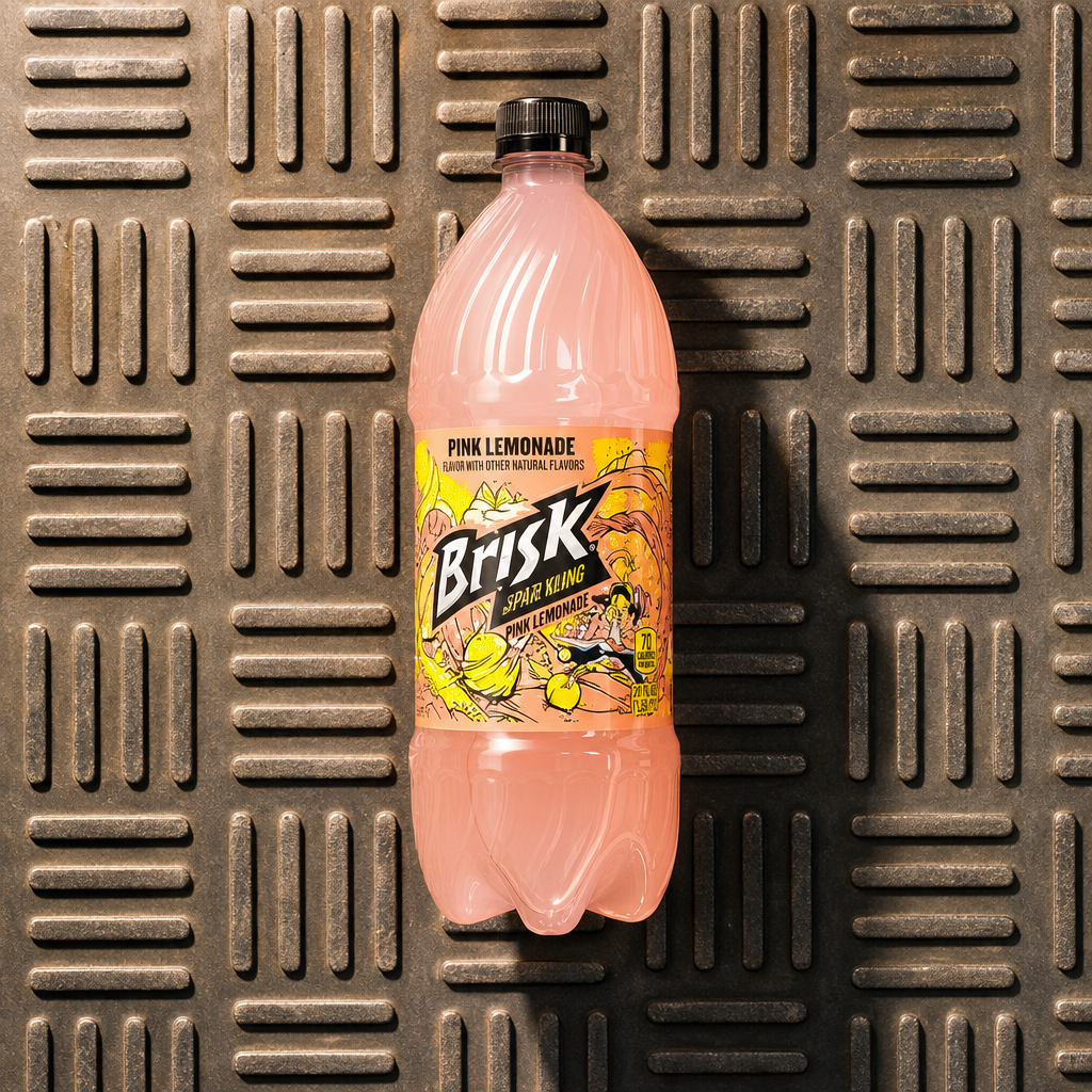 Brisk Iced Tea - Pink Lemonade.