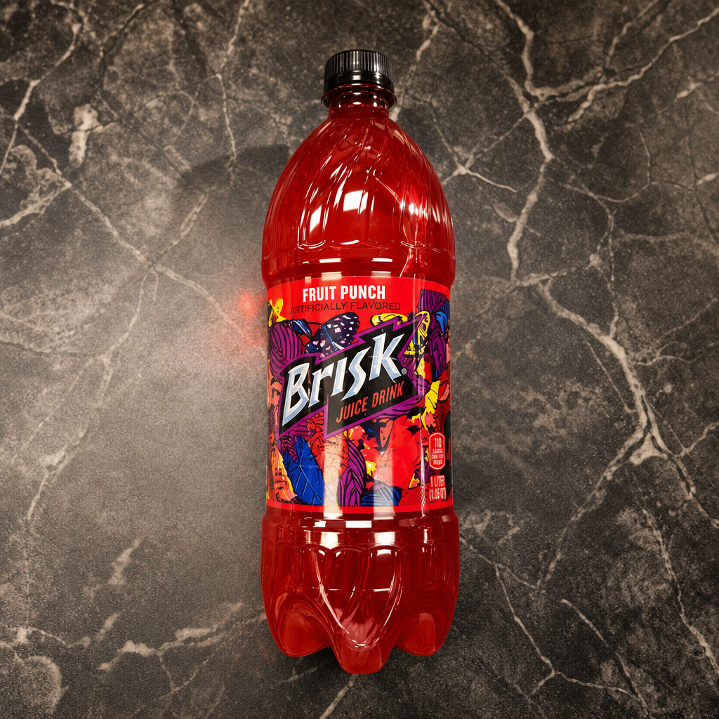 Brisk Iced Tea - Fruit Punch.
