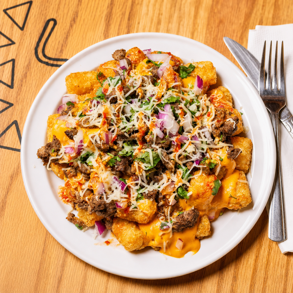 Carne Asada Fries (Tots)