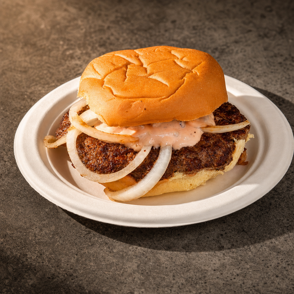 Classic Smash Burger with Cheese