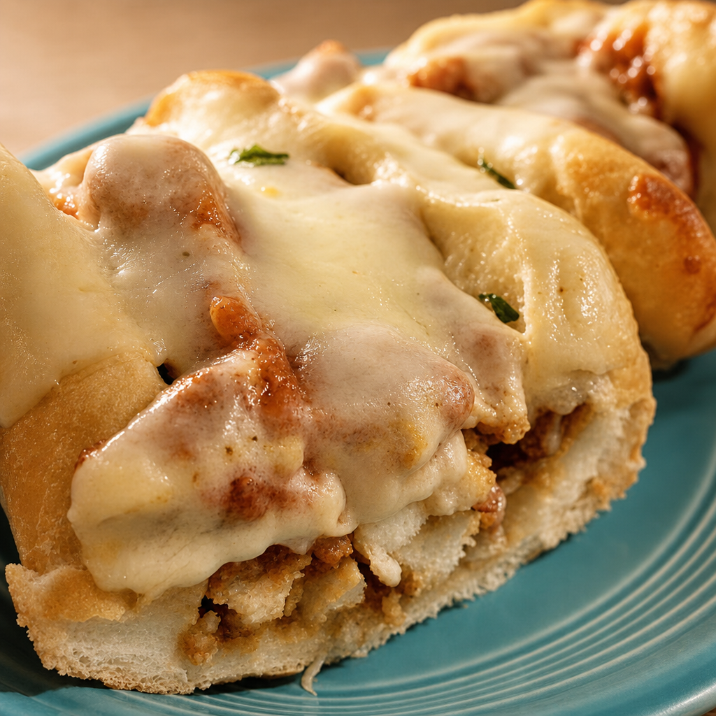 Veal Parmigiana Sub.