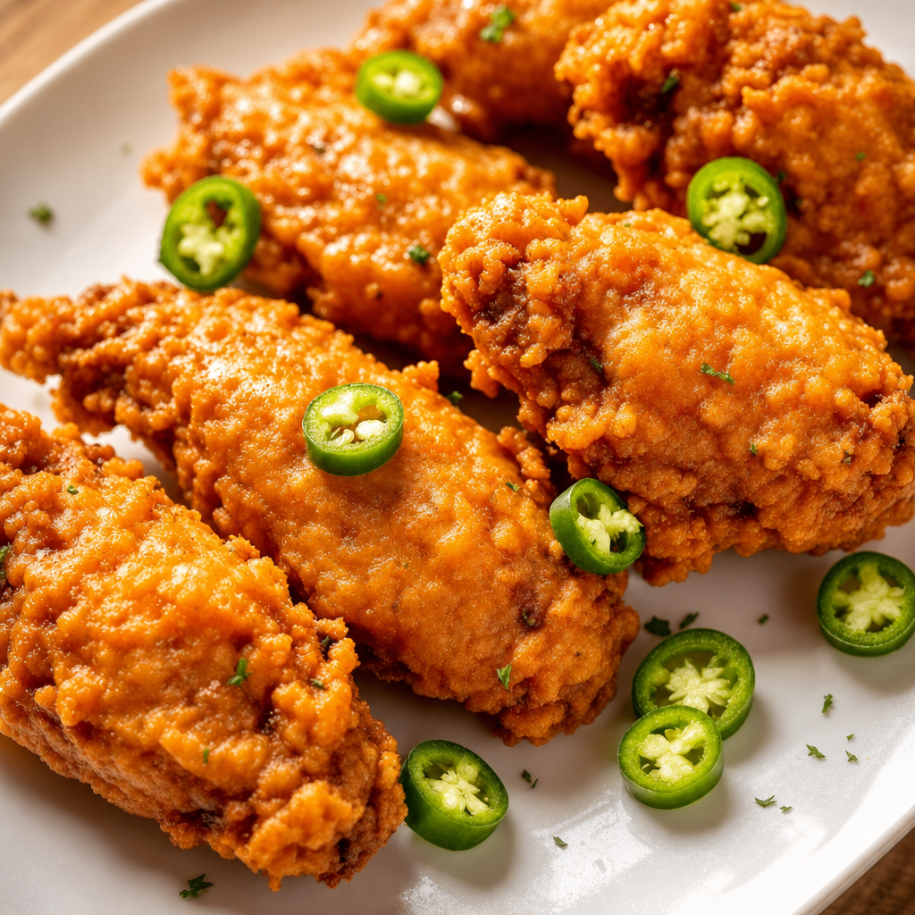 Serrano n' Salt Wings