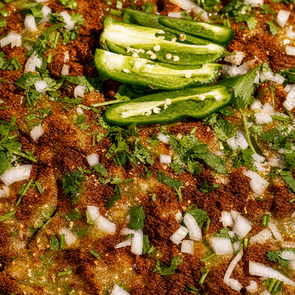 Chorizo Queso Pizza.