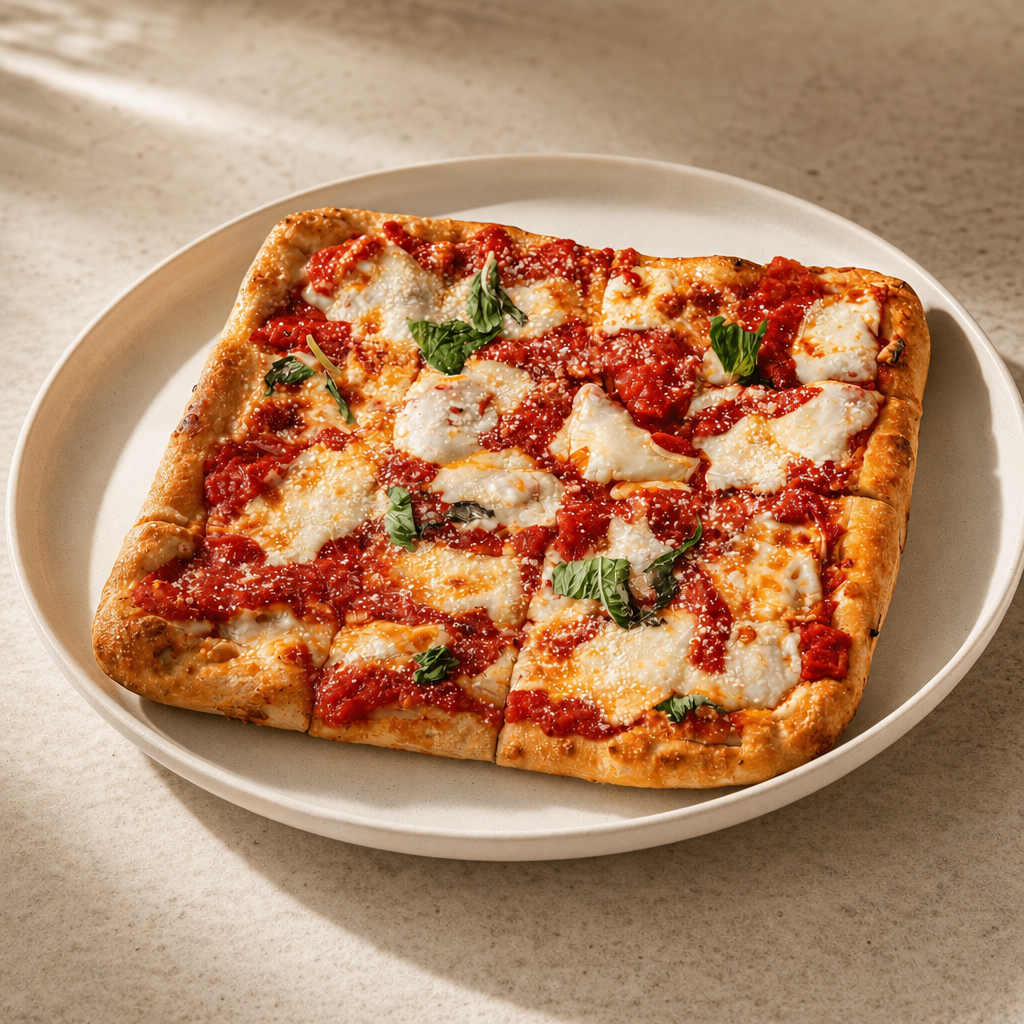 Grandma Margarita Pizza.