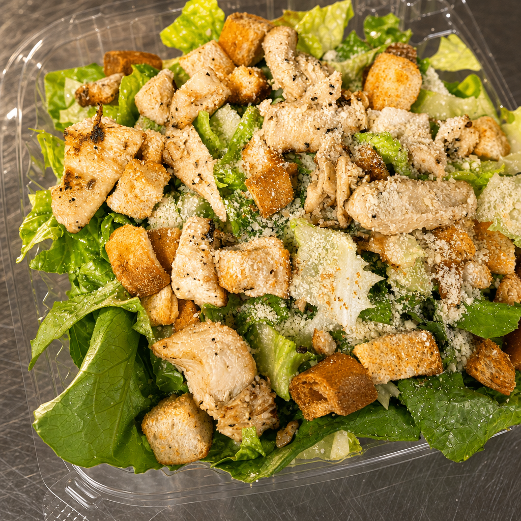 Chicken Caesar Salad.