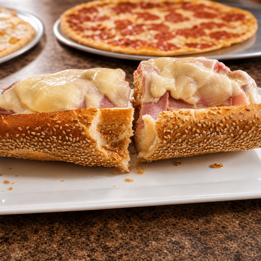 Chicken Parmigiana Hot Sub.