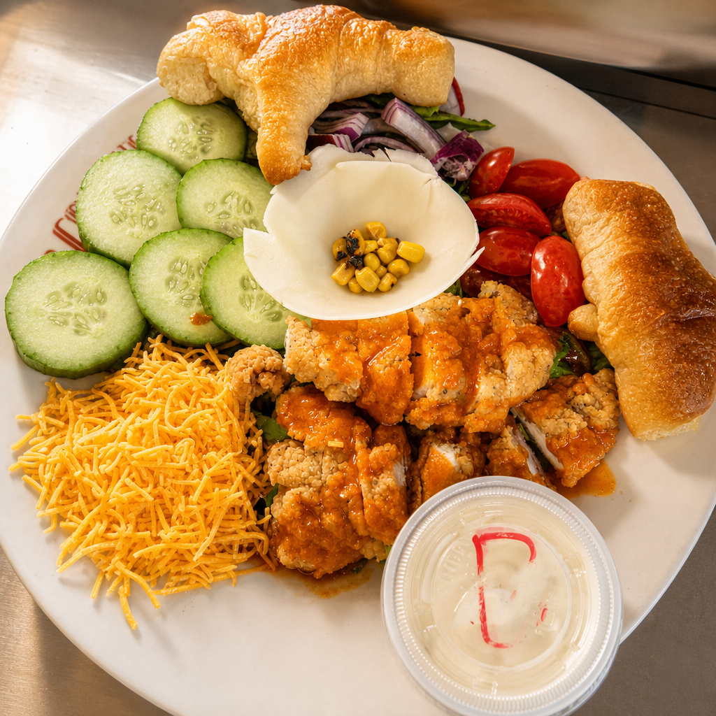 Buffalo Chicken Salad.