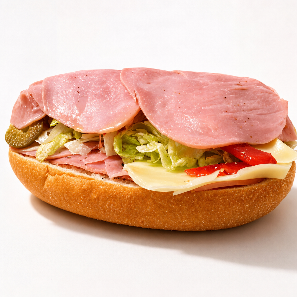 Ham & American Cheese Hoagie.
