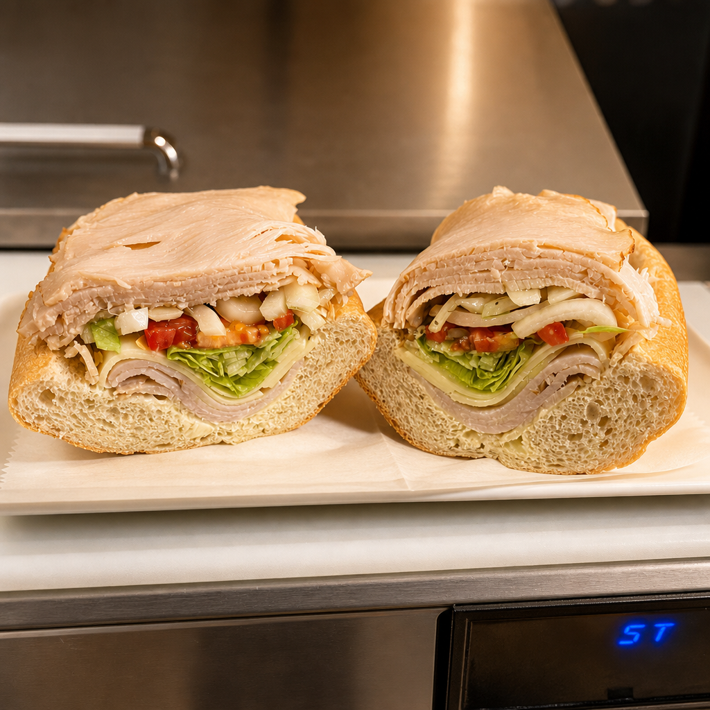Turkey & Provolone Hoagie.
