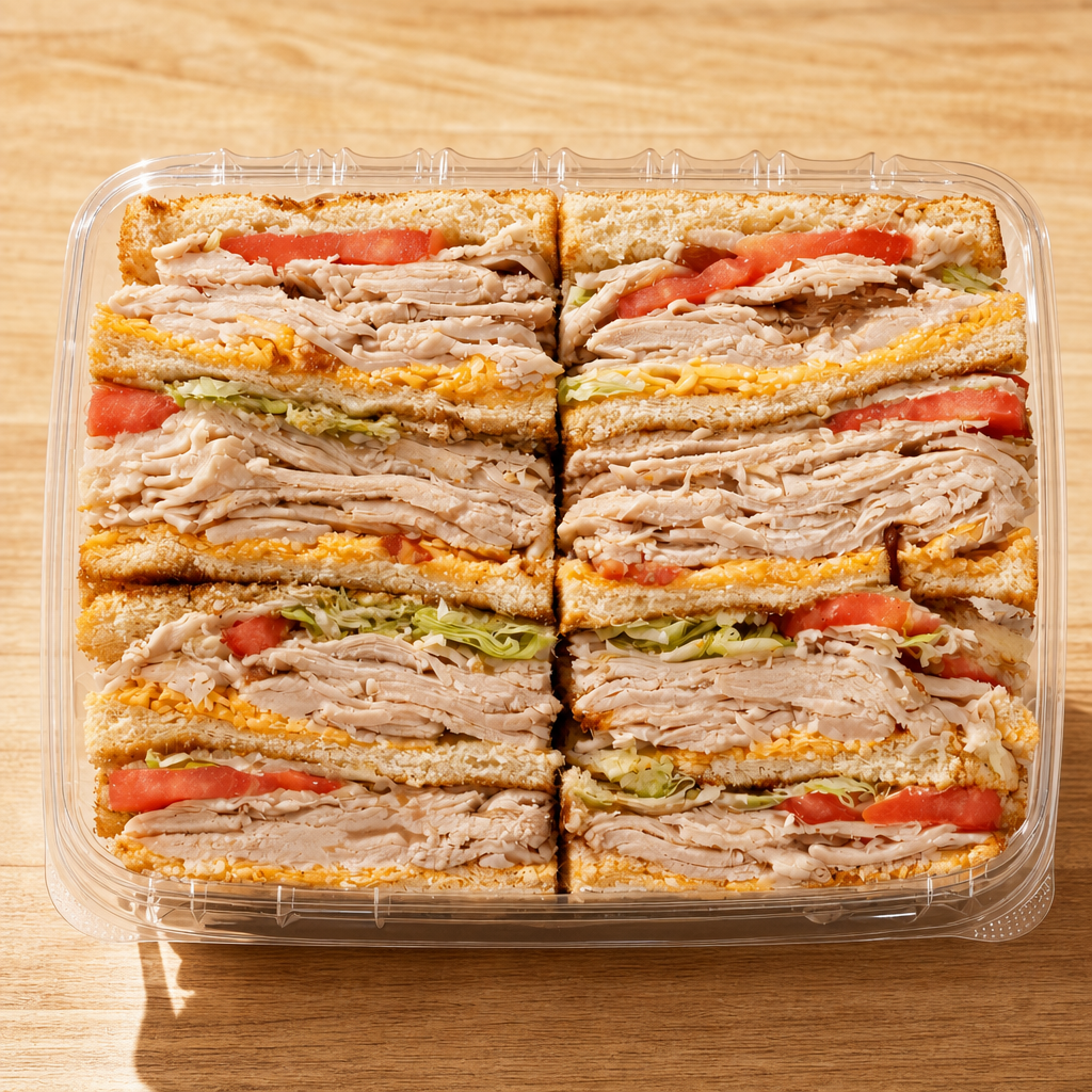 Ham Club Sandwich.