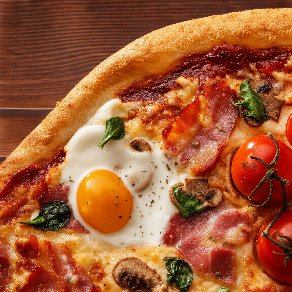 Breakfast Pizza.